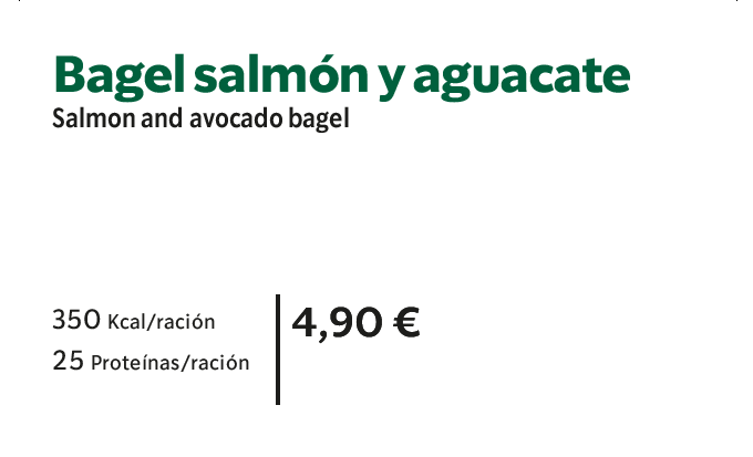 Bagel Salmón y Aguacate