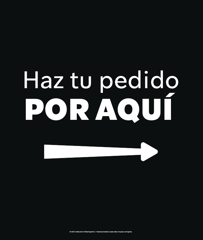 Cartel catenaria derecha