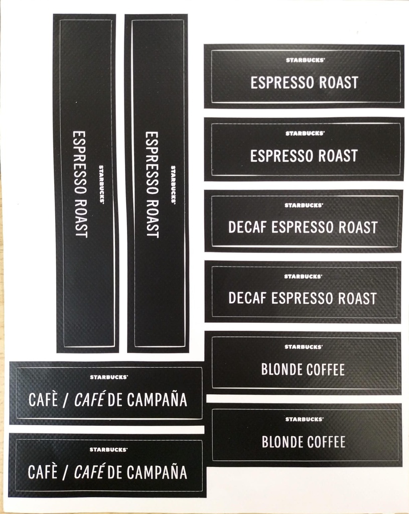 Etiquetas Mastrena II