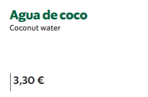 Agua de Coco