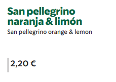 San Pellegrino Naranja & Limón