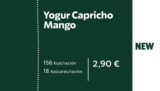 Yoghourt Capricho Pastoret