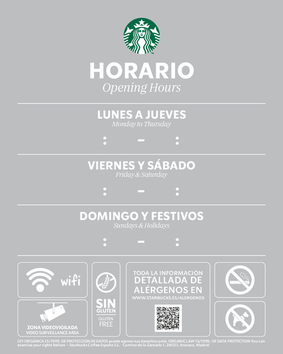 Horario L-J