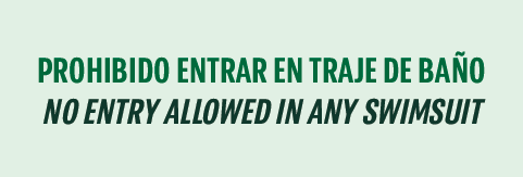 [LSM.EXT.6] Prohibido acceso traje baño