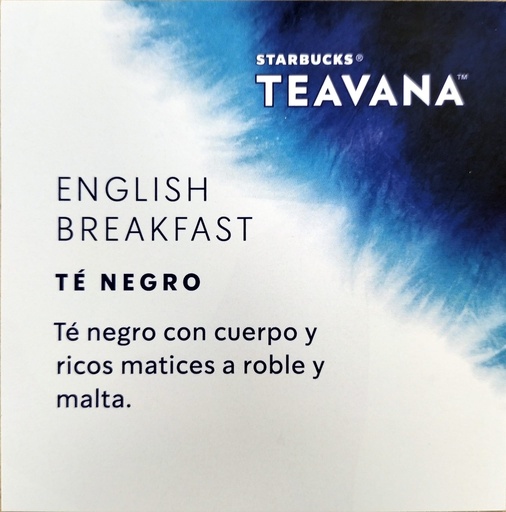 [LSM.INT.57] Etiqueta Teavana English Breakfast