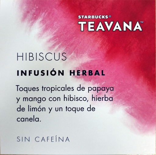 [LSM.INT.59] Etiqueta Teavana Hibiscus